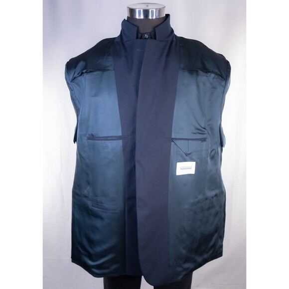 Joseph & Feiss Gold Classic Fit 100% Wool 2 Button 48S Navy Two Gold Buttons - Picture 9 of 14